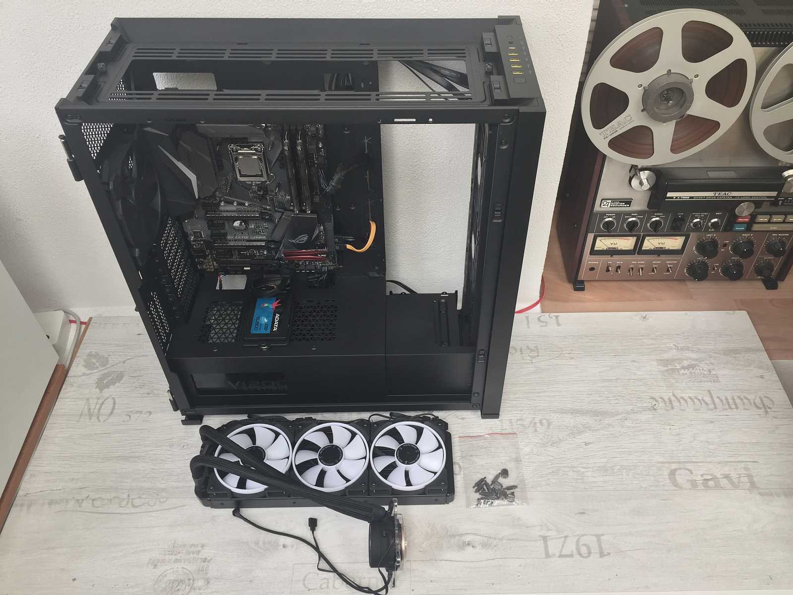 Test skříně Corsair 7000D AIRFLOW