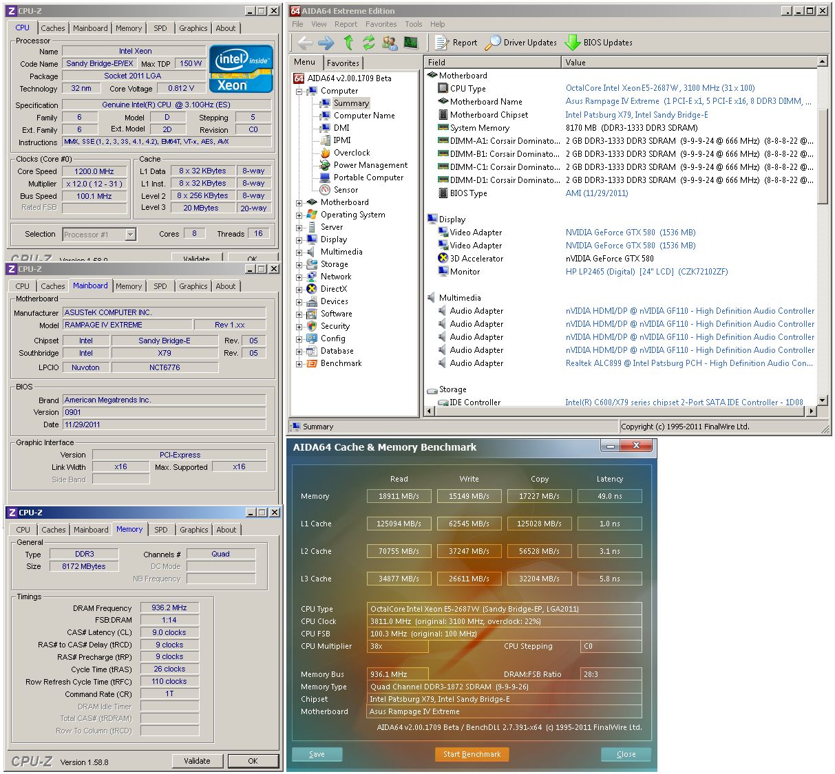 Exkluzivní test osmijádrového SNB-EP Xeon E5-2687W