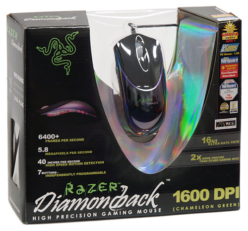 Razer Diamondback - vysoce přesný chameleón na váš stůl