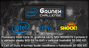 Finále Intel Grunex Challenge již tuto neděli