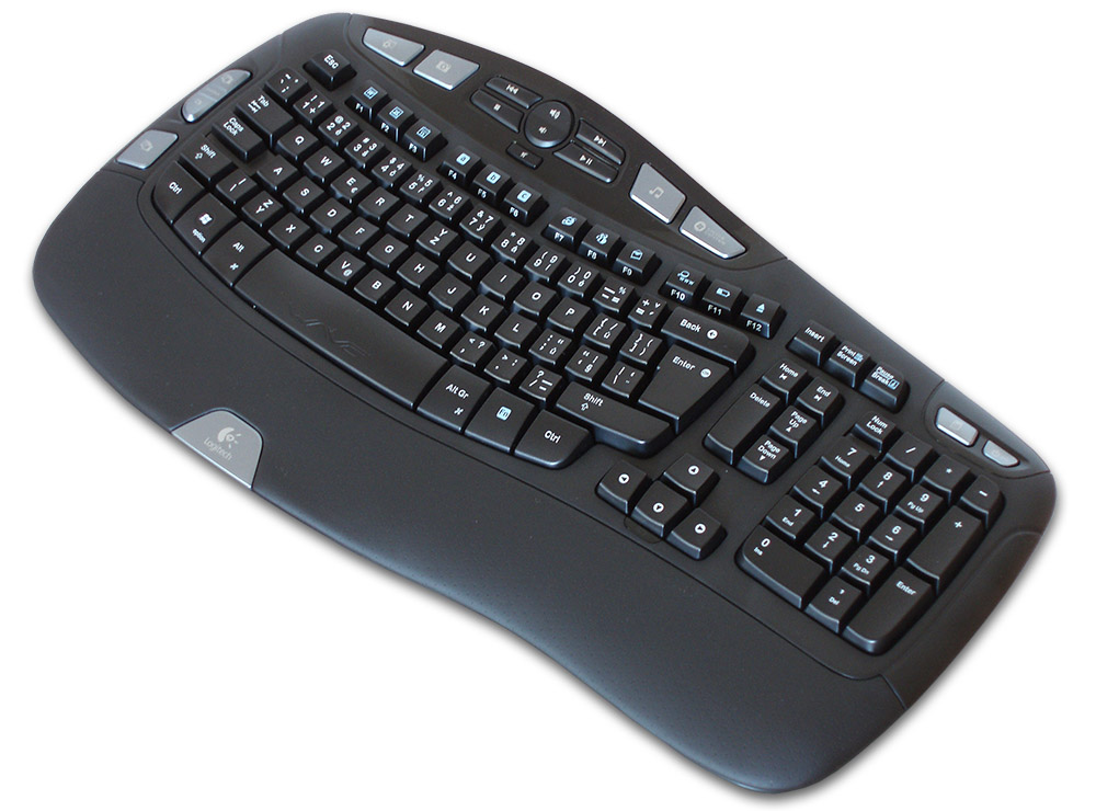 Logitech Wave Keyboard - ergonomie na nové vlně