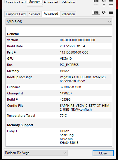 Test Sapphire Nitro+ Radeon RX Vega 64 Limited Edition