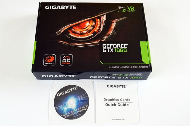  Gigabyte GV-N1060WF2OC-6GD – balení 