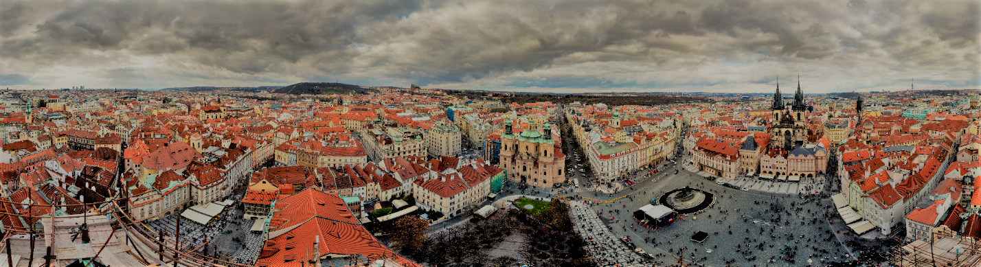 Fujitsu představilo unikátní panorama Prahy o velikosti 500 gigapixelů