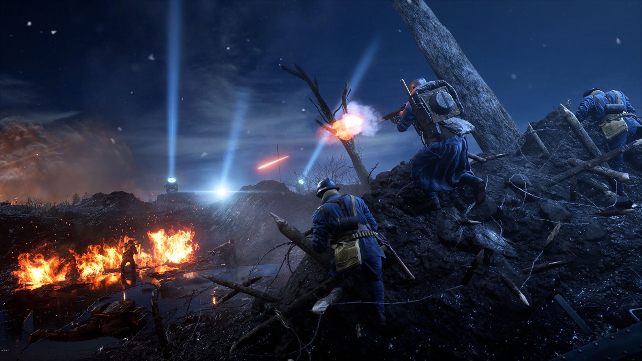 Mapa Nivelle Nights se otevírá všem hráčům Battlefieldu 1