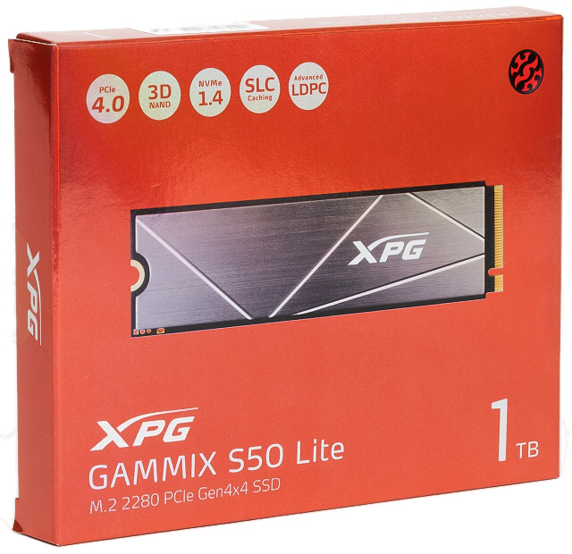 ADATA XPG GAMMIX S50 Lite 1 TB: Levný PCIe 4.0 SSD disk