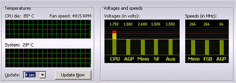 Novinka pro nForce - nVidia System Utility 1.0