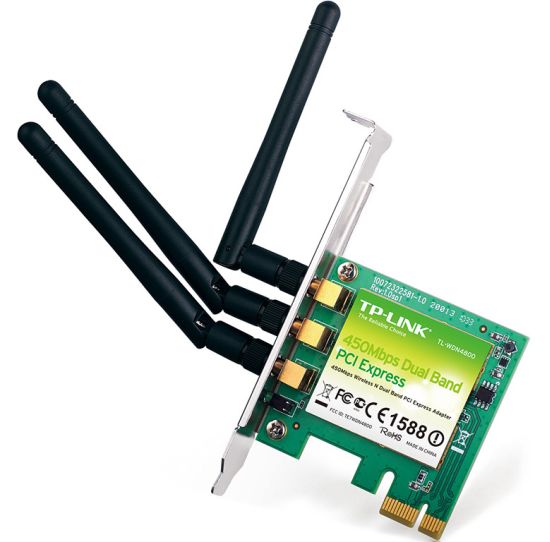 TP-LINK představil PCIe Wi-Fi adaptér TL-WDN4800