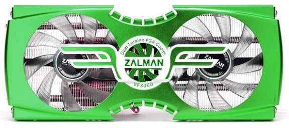 Zalman VF3000F: Pořádné chlazení pro Fermi