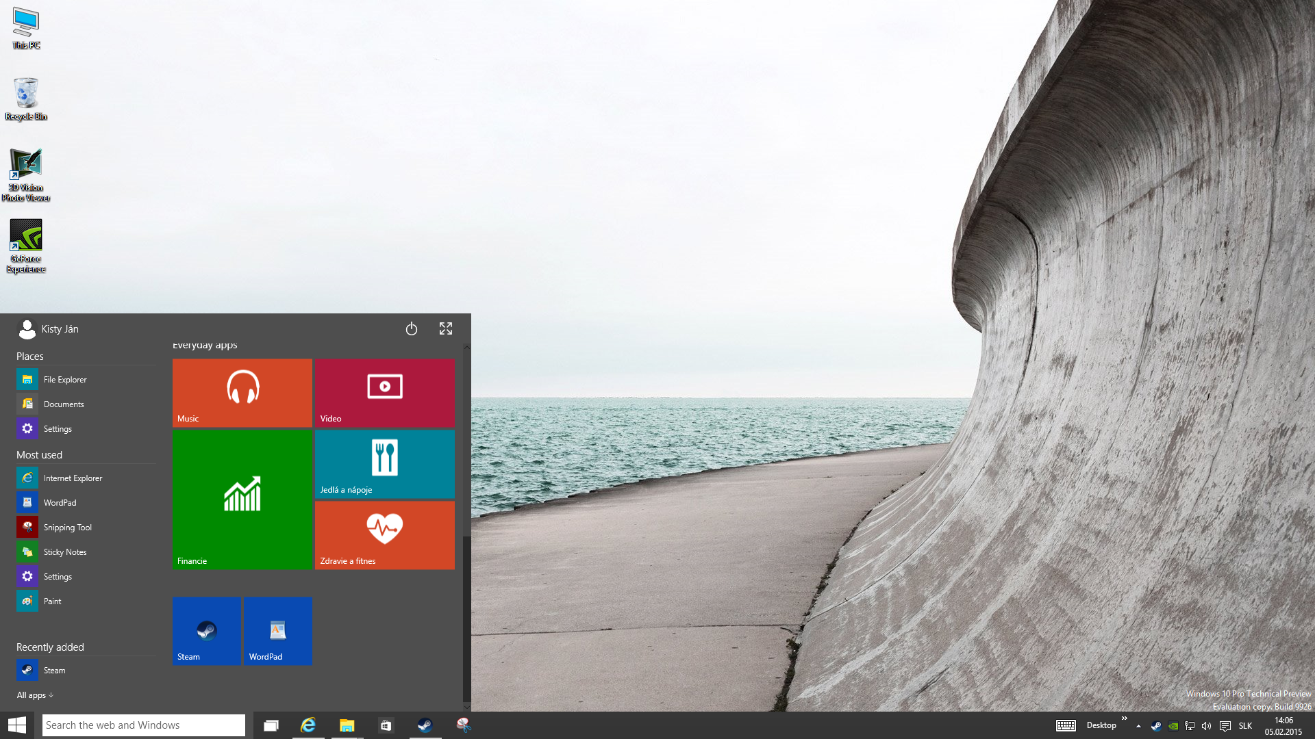 Windows 10 Preview: pohled na build 9926 a testy výkonu