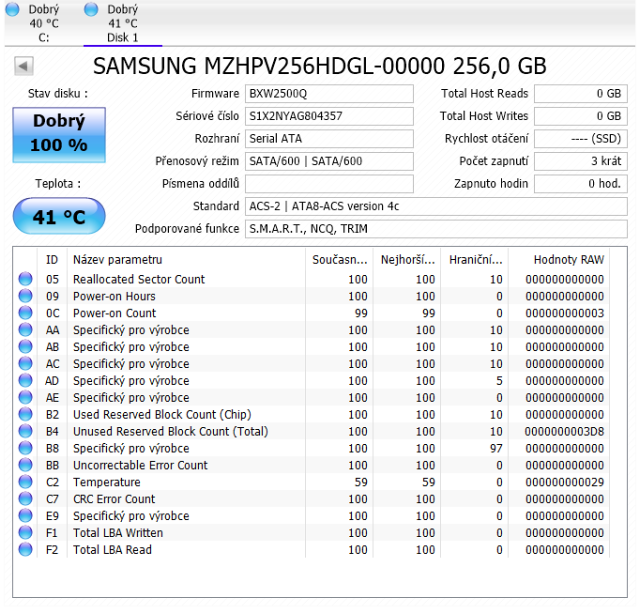 Samsung SM951 256GB: Nejrychlejší M.2 SSD disk na trhu 