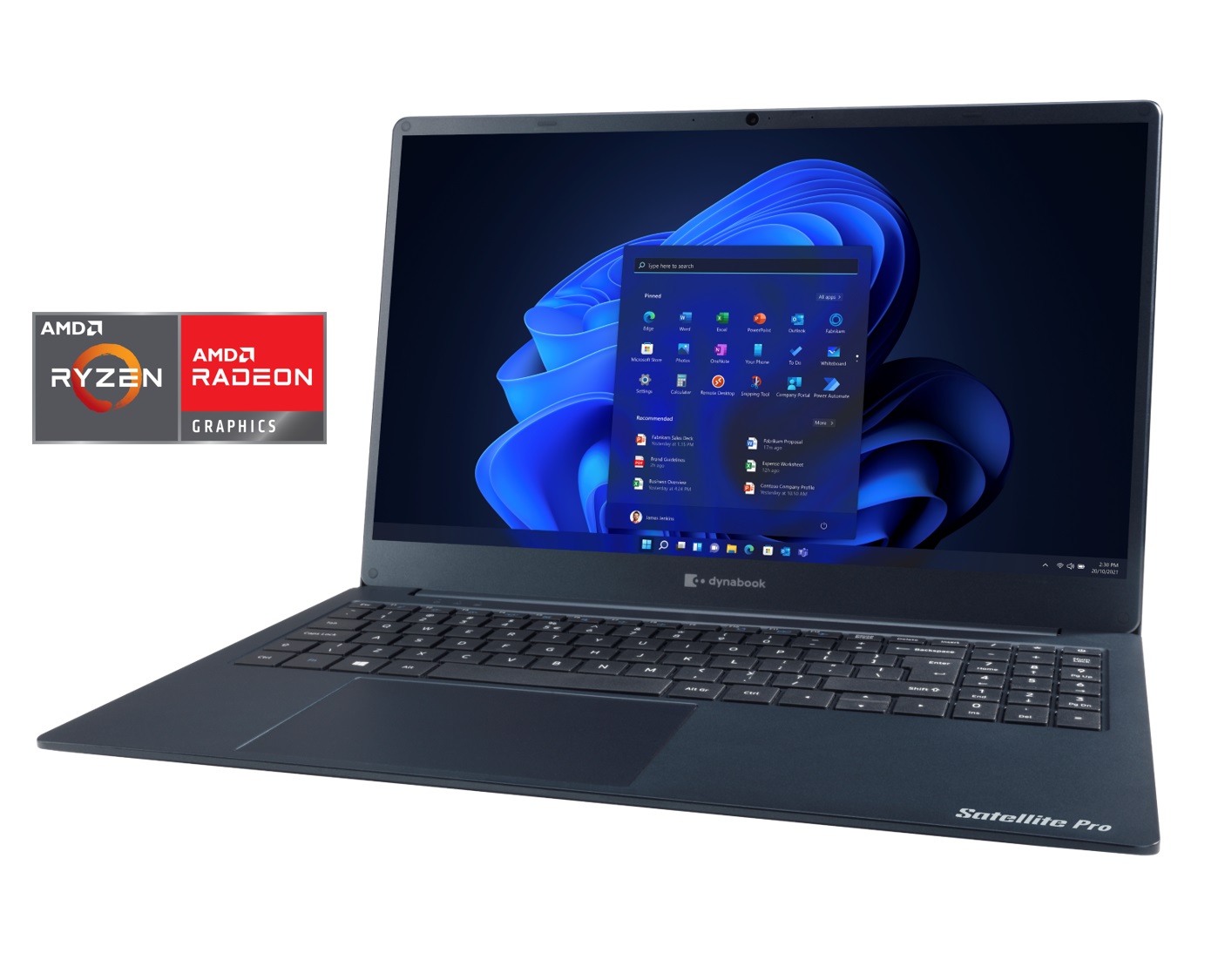 Dynabook má nový podnikový notebook Satellite Pro C50 s procesory AMD Ryzen