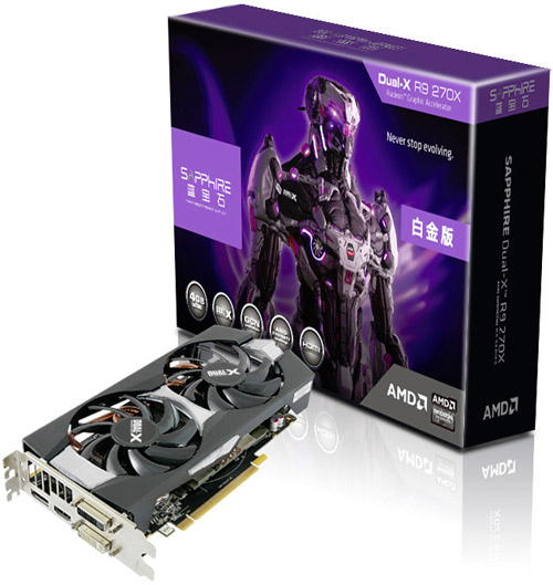 Sapphire představil grafickou kartu Radeon R9 270X Daul-X se 4 GB pamětí