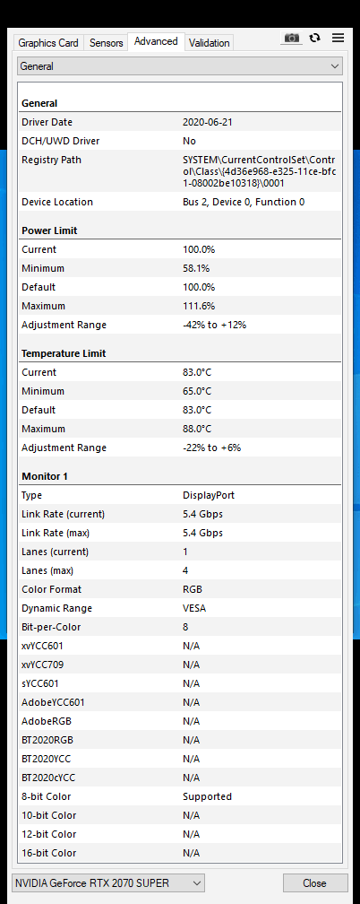 KFA2 GeForce RTX 2070 Super EX (1-Click OC) v testu