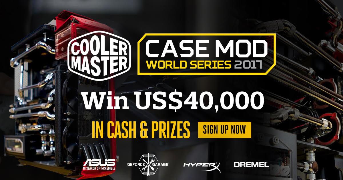 Case Mod World Series 2017: celosvětová soutěž v úpravě počítačových sestav