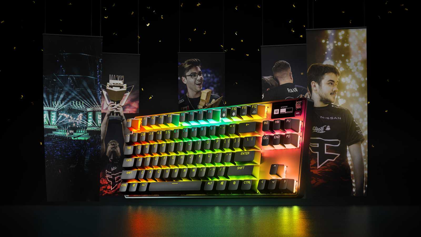 Klávesnice SteelSeries Apex Pro TKL přichází v nové verzi s OmniPoint 2.0 spínači