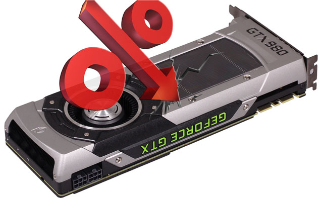 NVidia hodlá před Vánoci zlevnit grafické karty řady GeForce GTX 900