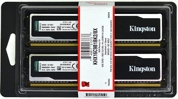 Velký test 8GB kitů pamětí DDR3 s frekvencí 1600 MHz