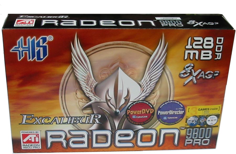 HIS Excalibur Radeon 9800 Pro 128MB