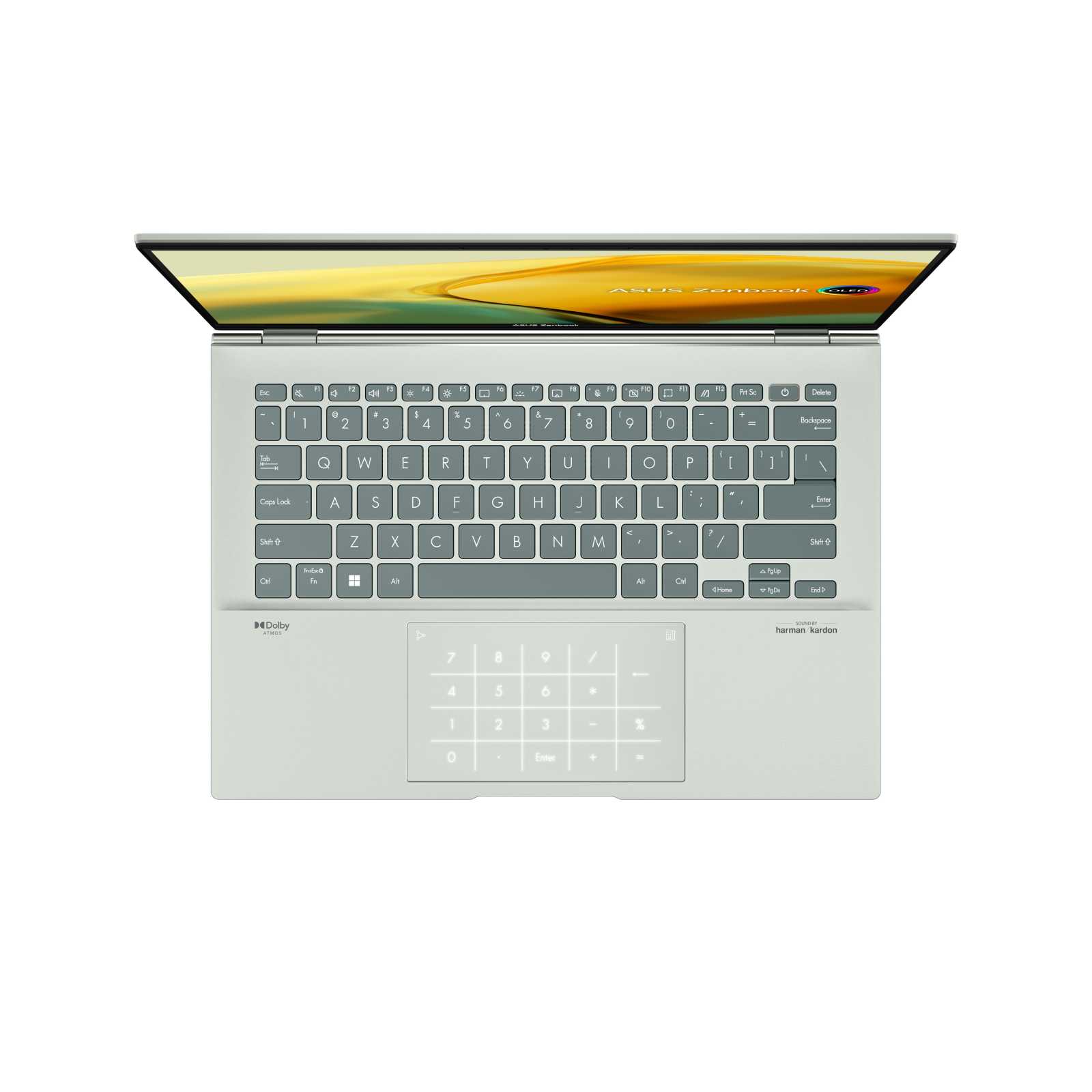 Zenbook 14 OLED_UX3402_Aqua Celadon_Numberpad