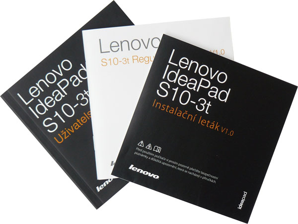 Lenovo IdeaPad S10-3t — netbook s dotykovým displejem