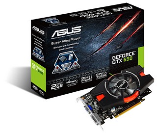 ASUS GeForce GTX 650 – dva nové modely napájené pouze z PCI-E slotu