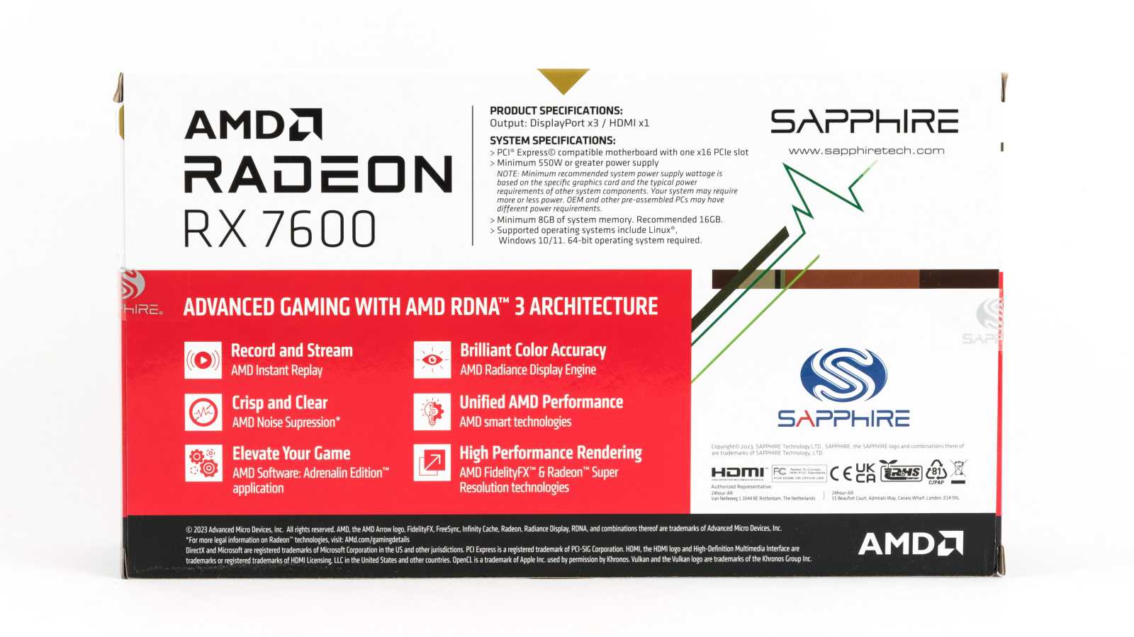 Pulse AMD Radeon RX 7600 8GB v testu: levný a dobrý základ od Sapphire