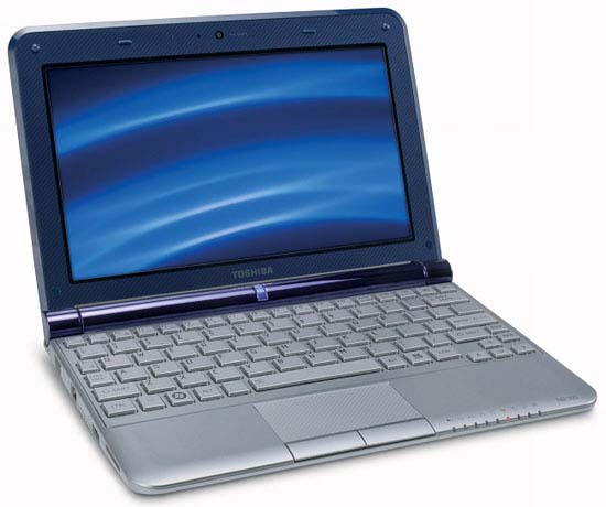 Toshiba NB305-10F - netbook s DDR3 operační pamětí