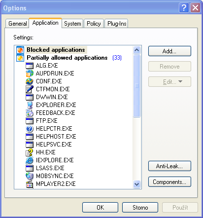 Zabezpečení počítače - firewall a jeho nastavení