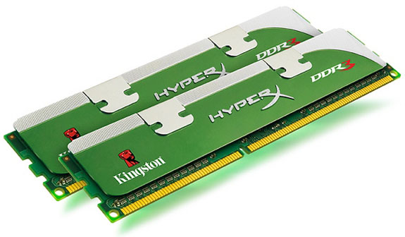 Kingston uvádí na trh low-voltage HyperX DDR3
