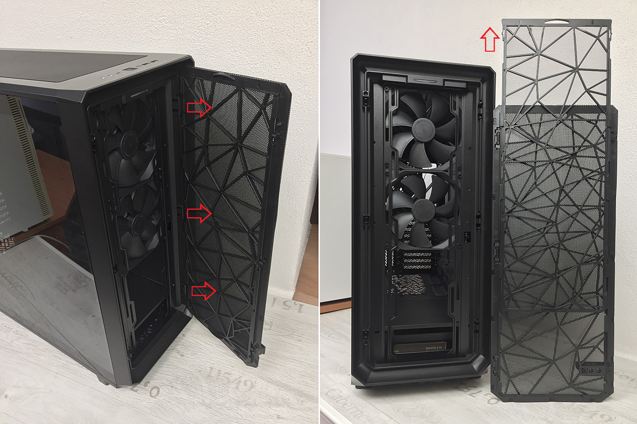 Test skříní Fractal Design Meshify 2 a Meshify 2 XL