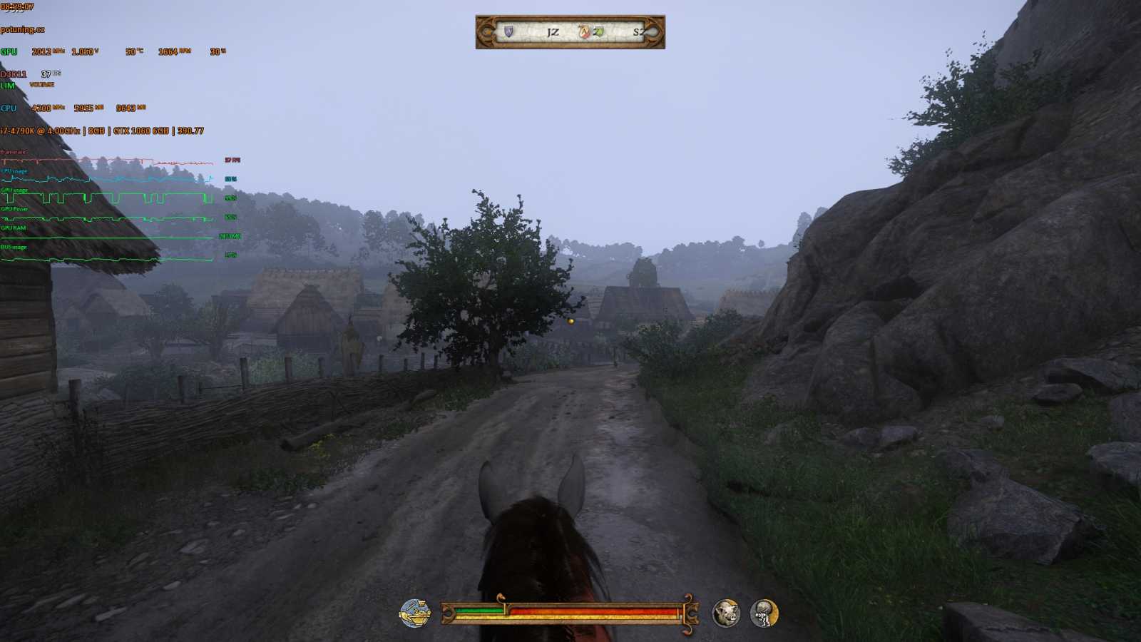 Kingdom Come: Deliverance: vliv nastavení na výkon