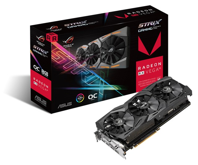 Test Asus ROG Strix RX Vega 56 O8G Gaming