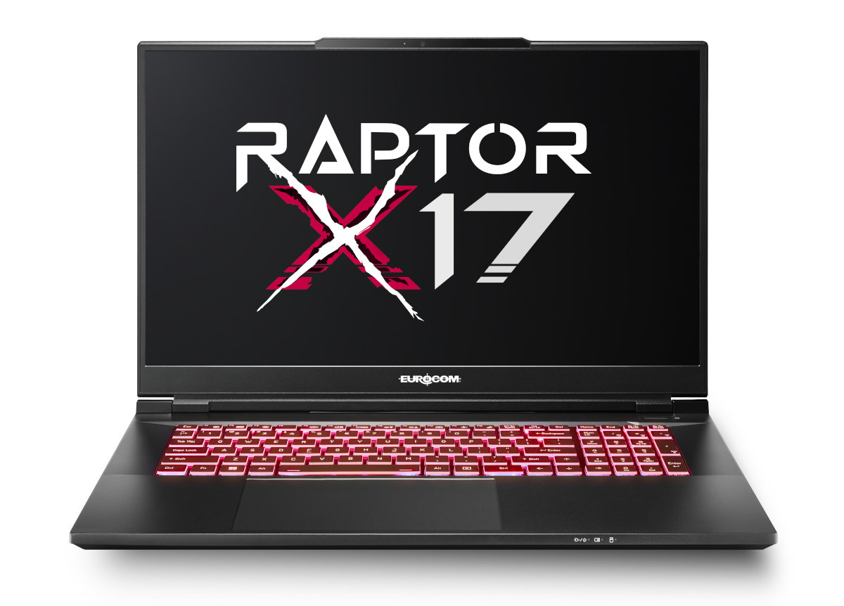 Notebook Eurocom Raptor X17: Core i9-13900HX a RTX 4090