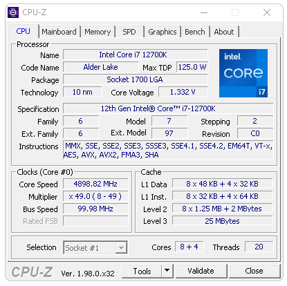 Intel Core i7-12700K: Dostupnější Alder Lake v testu 