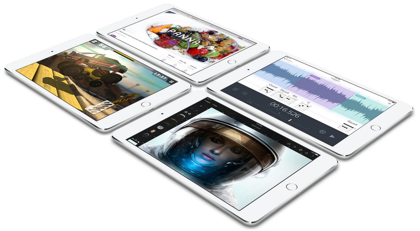 iPad mini 4 dostal výbavu iPadu Air 2 i jeho tloušťku