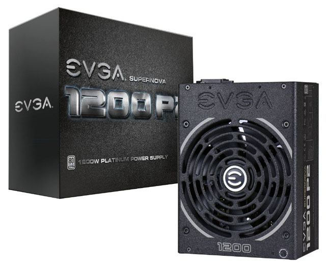 EVGA uvádí do prodeje svoje nové high-end PSU SuperNOVA 1200 P2