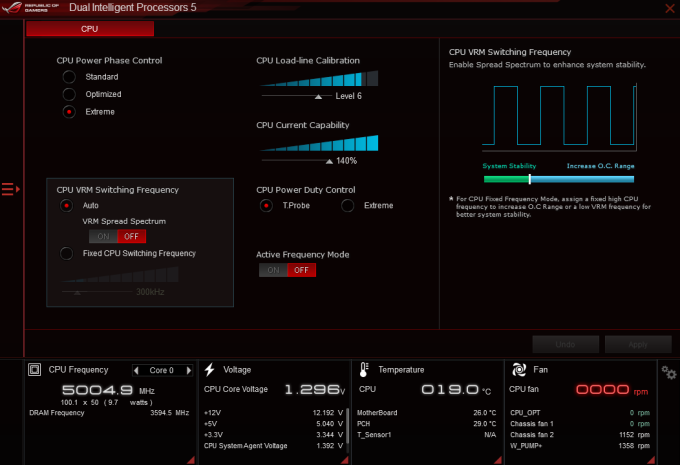 Asus Strix Z270G Gaming: i7-7700K na 5300 MHz