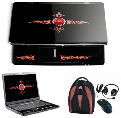 MSI MegaBook GX-700E - herní notebook se vším všudy