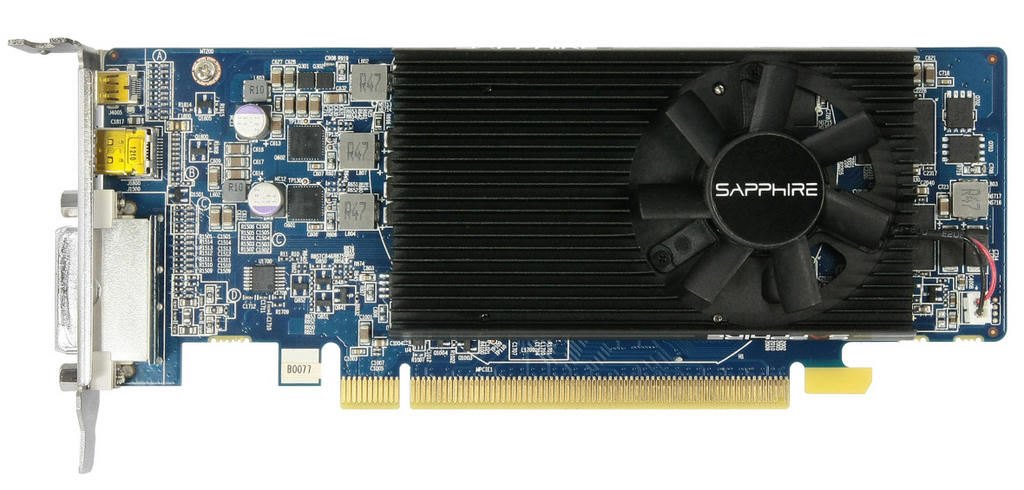 Sapphire uvedl nízkoprofilový Radeon HD 7750