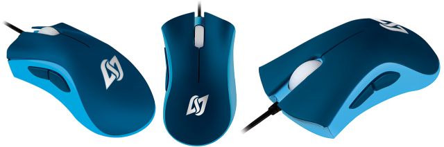 Razer zahalil myš DeathAdder a podložku Goliathus do barev progamingového týmu Counter Logic Gaming