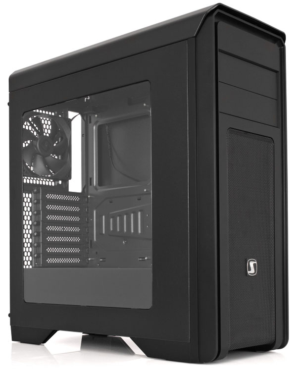 Počítačová skříň SilentiumPC Gladius M35W Pure Black