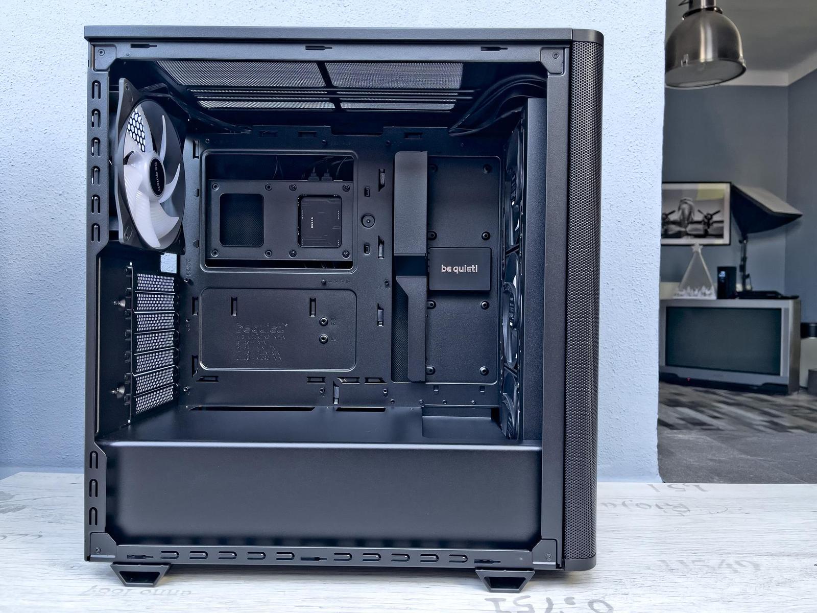 Test skříně be quiet! Pure Base 501 LX: evoluce základní řady