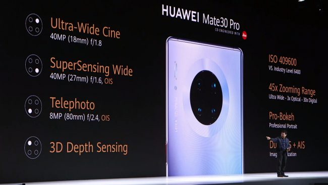 Huawei Mate 30 Pro má nejlepší fotoaparát. V současnosti ale není jisté, zda dorazí i k českým zákazníkům