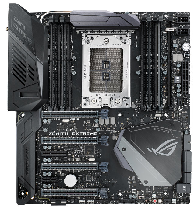 Asus X399 Zenith Extreme: Luxus pro AMD Threadripper