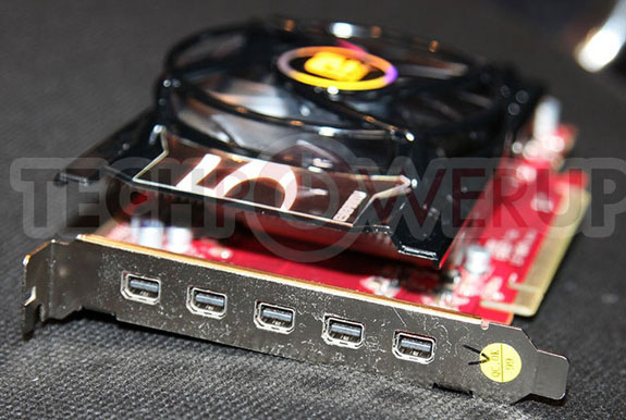 Radeon od PowerColor s pěti výstupy