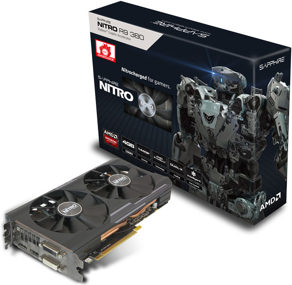 Grafická karta AMD Radeon R9 380 - Sapphire NITRO R9 380