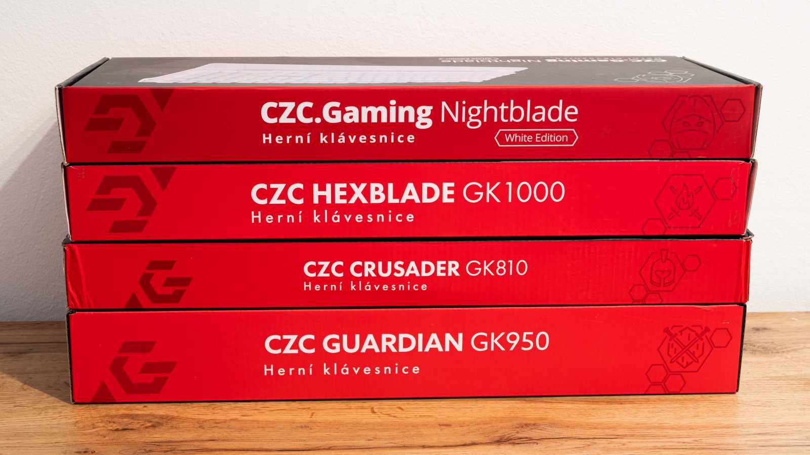 Velké porovnání — 4× levné mechanické klávesnice CZC Gaming vs HyperX