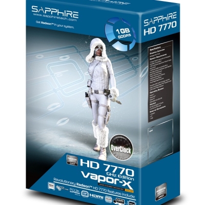 Sapphire se chlubí Radeonem HD 7770 Vapor-X OC
