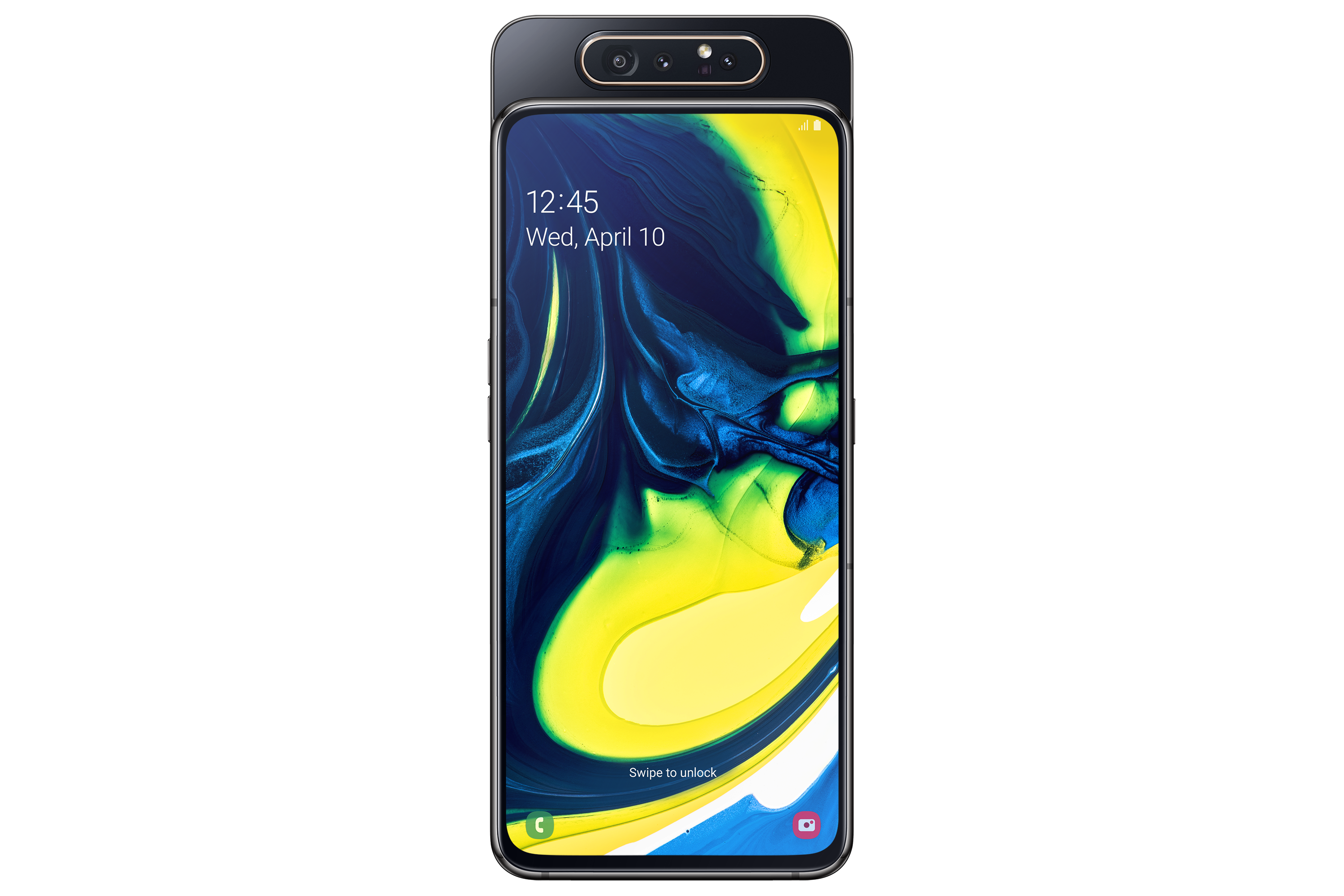 Samsung Galaxy A80 má otočný fotoaparát a displej bez otvorů